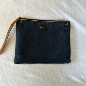 Parker Thatch - clutch/crossbody - selvage denim